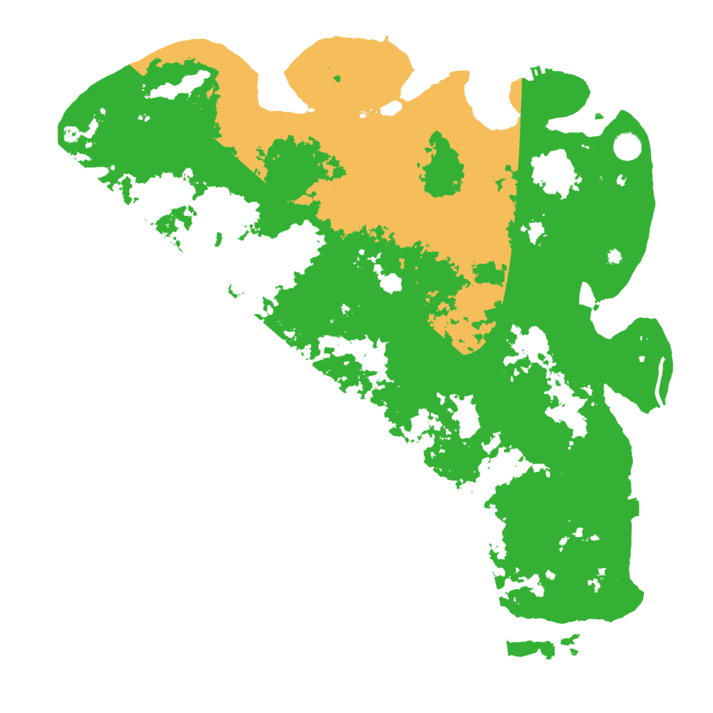 Biome Rust Map: Procedural Map, Size: 4500, Seed: 155089023