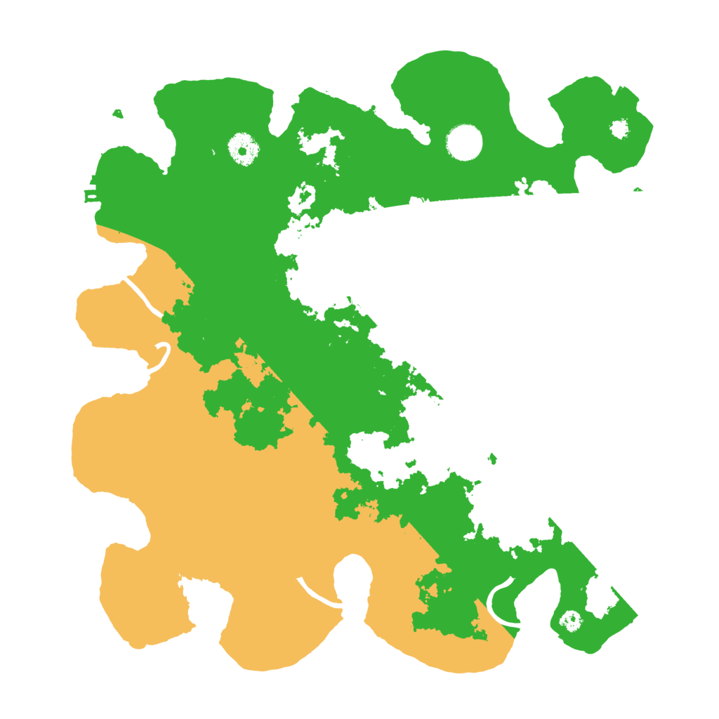 Biome Rust Map: Procedural Map, Size: 3500, Seed: 1607605221