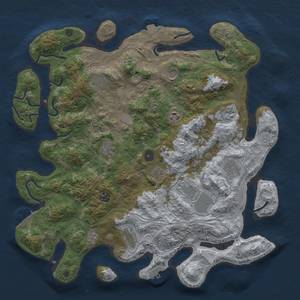 Thumbnail Rust Map: Procedural Map, Size: 4250, Seed: 687924903, 19 Monuments