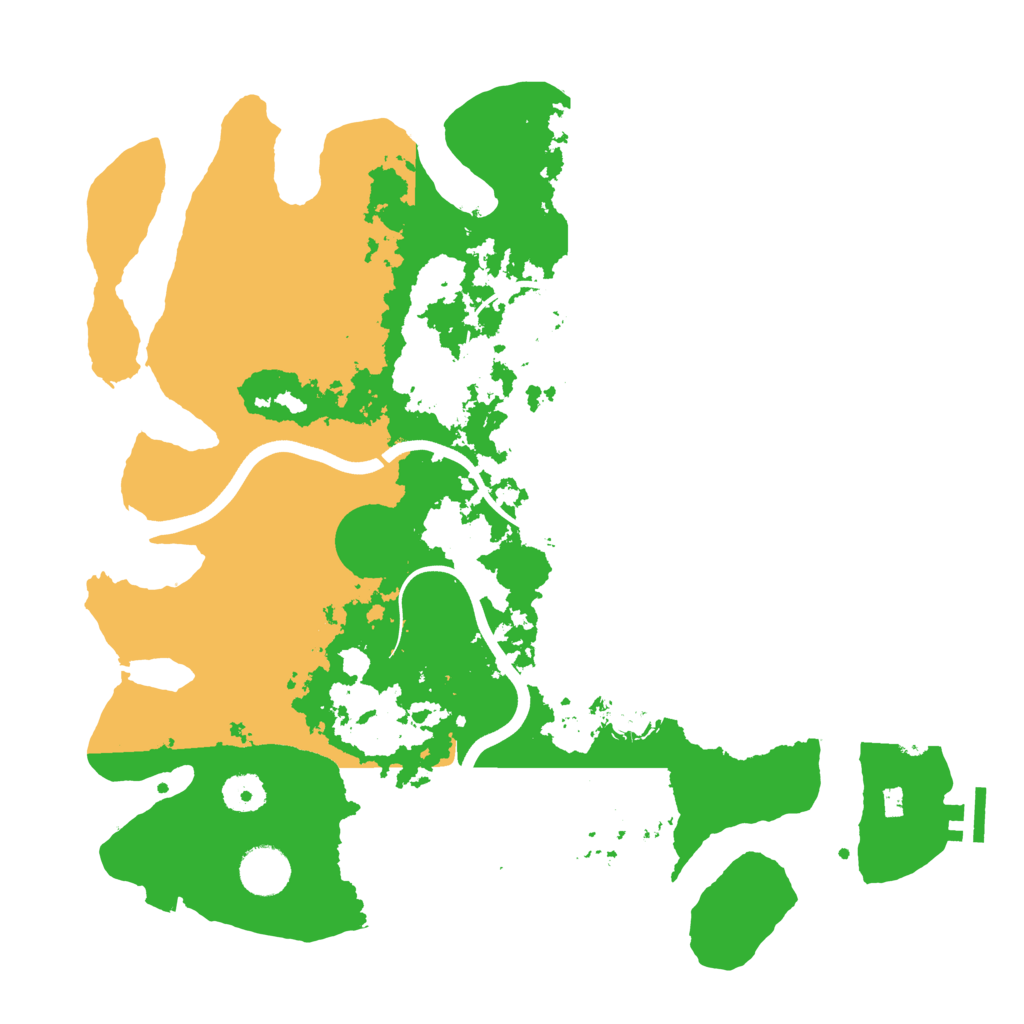 Biome Rust Map: Procedural Map, Size: 3750, Seed: 671239617