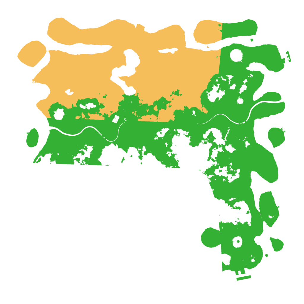 Biome Rust Map: Procedural Map, Size: 4250, Seed: 1214852894