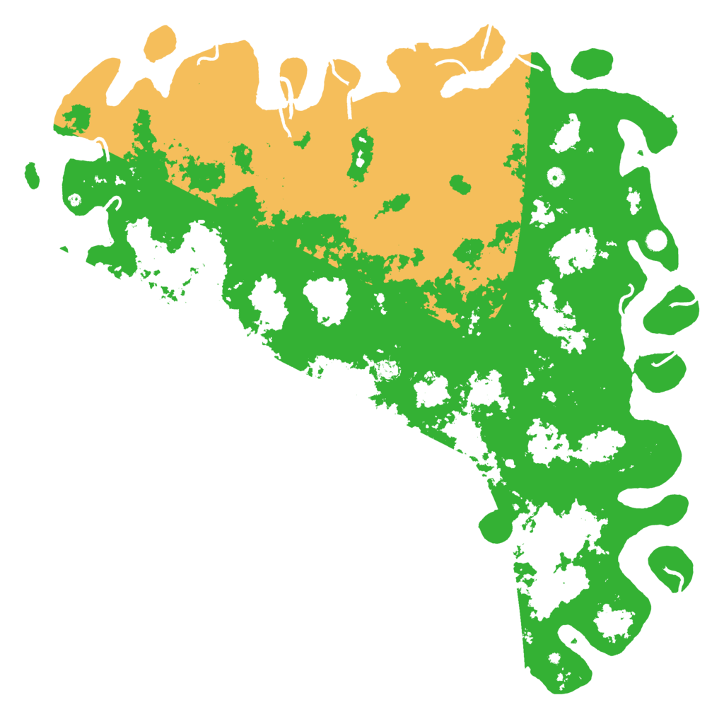 Biome Rust Map: Procedural Map, Size: 6000, Seed: 1848655303