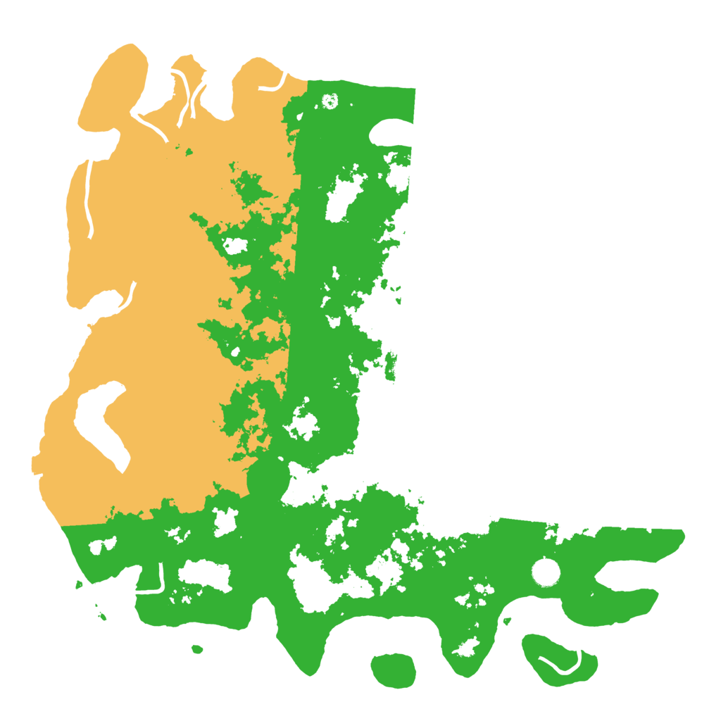 Biome Rust Map: Procedural Map, Size: 4500, Seed: 1744656433