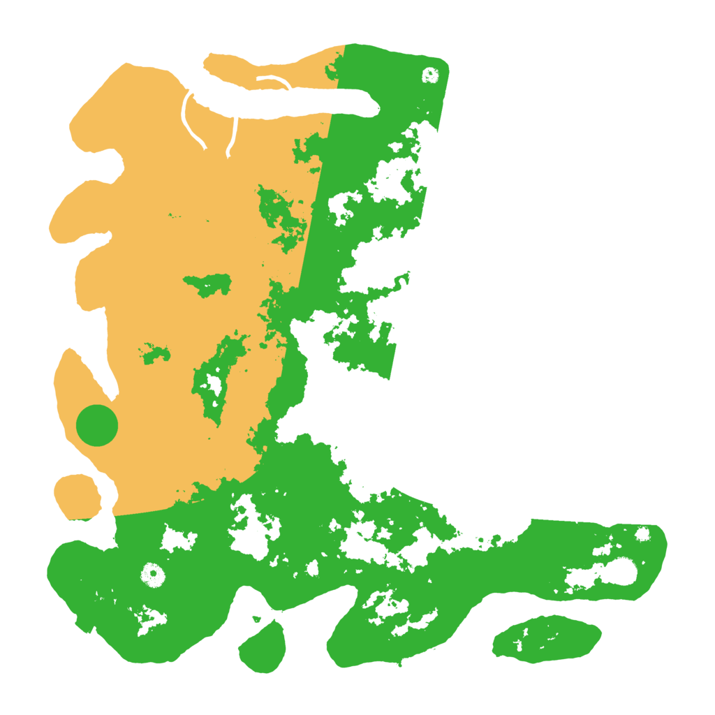 Biome Rust Map: Procedural Map, Size: 4500, Seed: 483641846