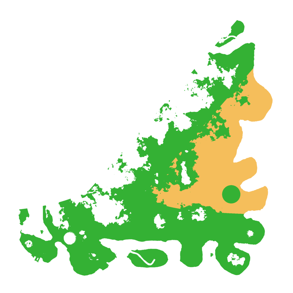 Biome Rust Map: Procedural Map, Size: 4250, Seed: 615684