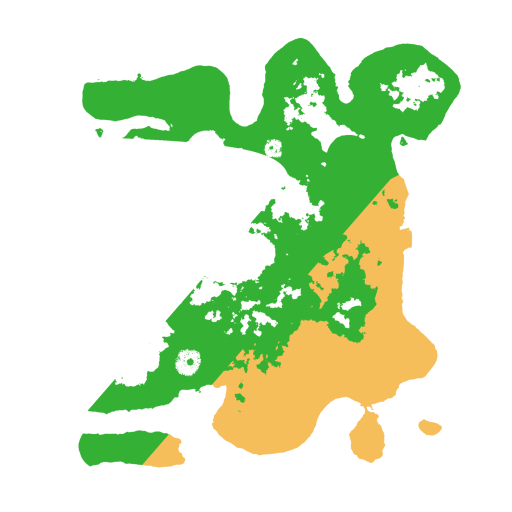 Biome Rust Map: Procedural Map, Size: 3000, Seed: 1623447