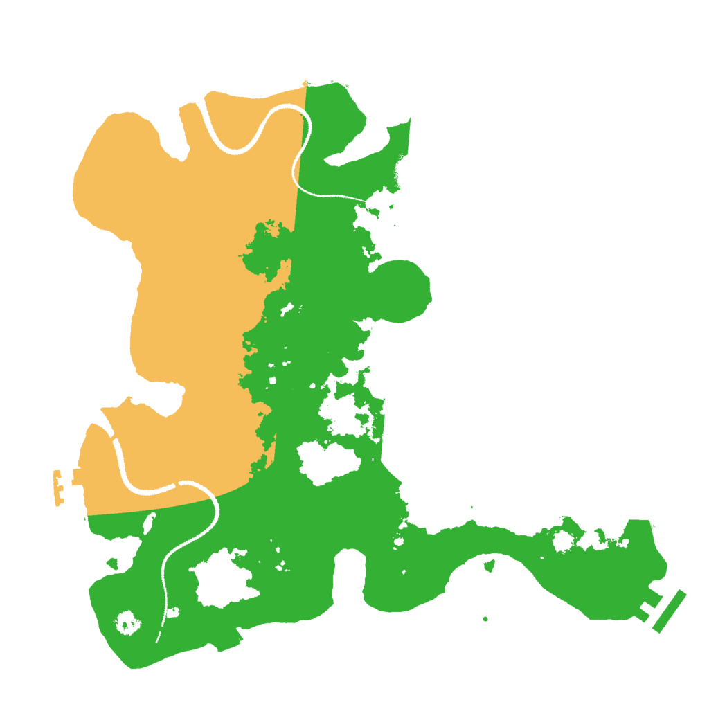 Biome Rust Map: Procedural Map, Size: 3000, Seed: 1537096711