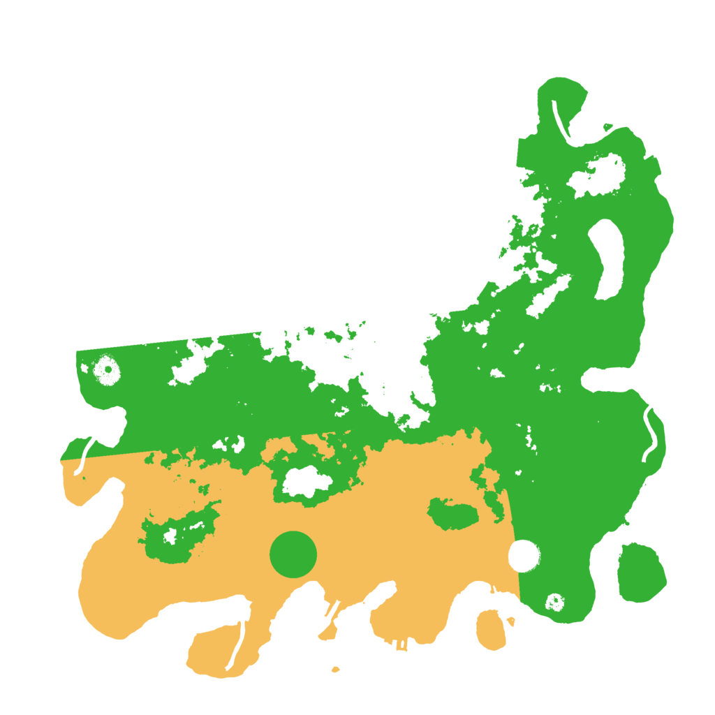 Biome Rust Map: Procedural Map, Size: 4000, Seed: 666821337