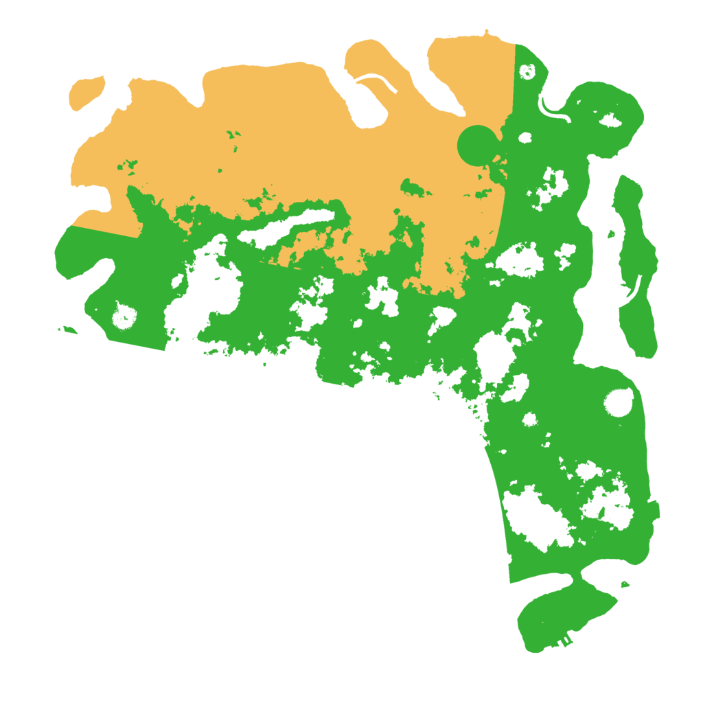 Biome Rust Map: Procedural Map, Size: 4500, Seed: 1910574648