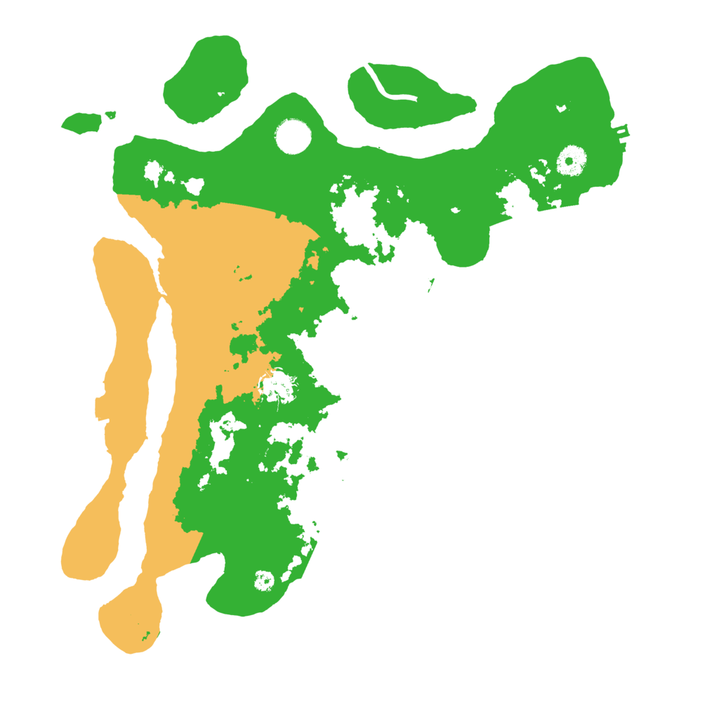 Biome Rust Map: Procedural Map, Size: 3600, Seed: 1885746817