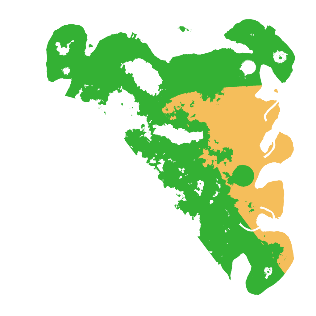 Biome Rust Map: Procedural Map, Size: 3900, Seed: 2110462083