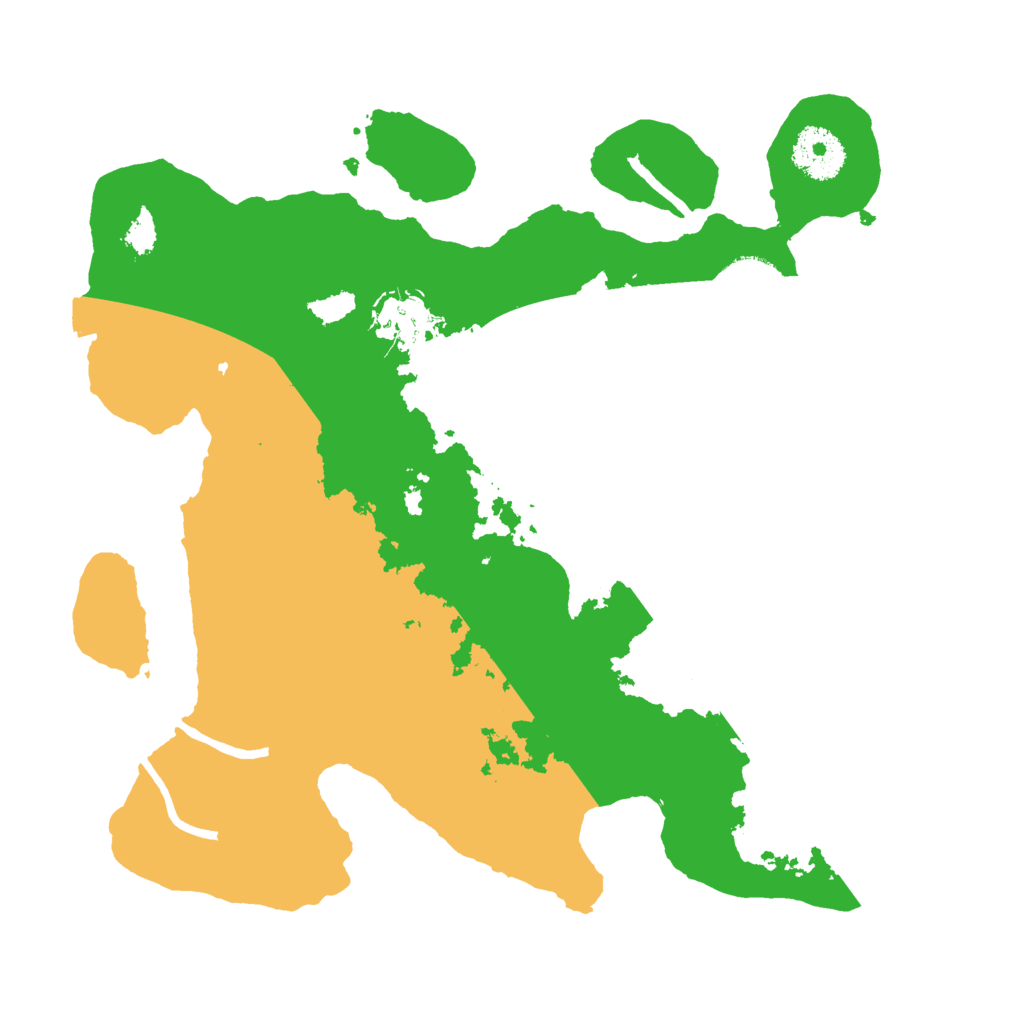 Biome Rust Map: Procedural Map, Size: 3000, Seed: 2078099012