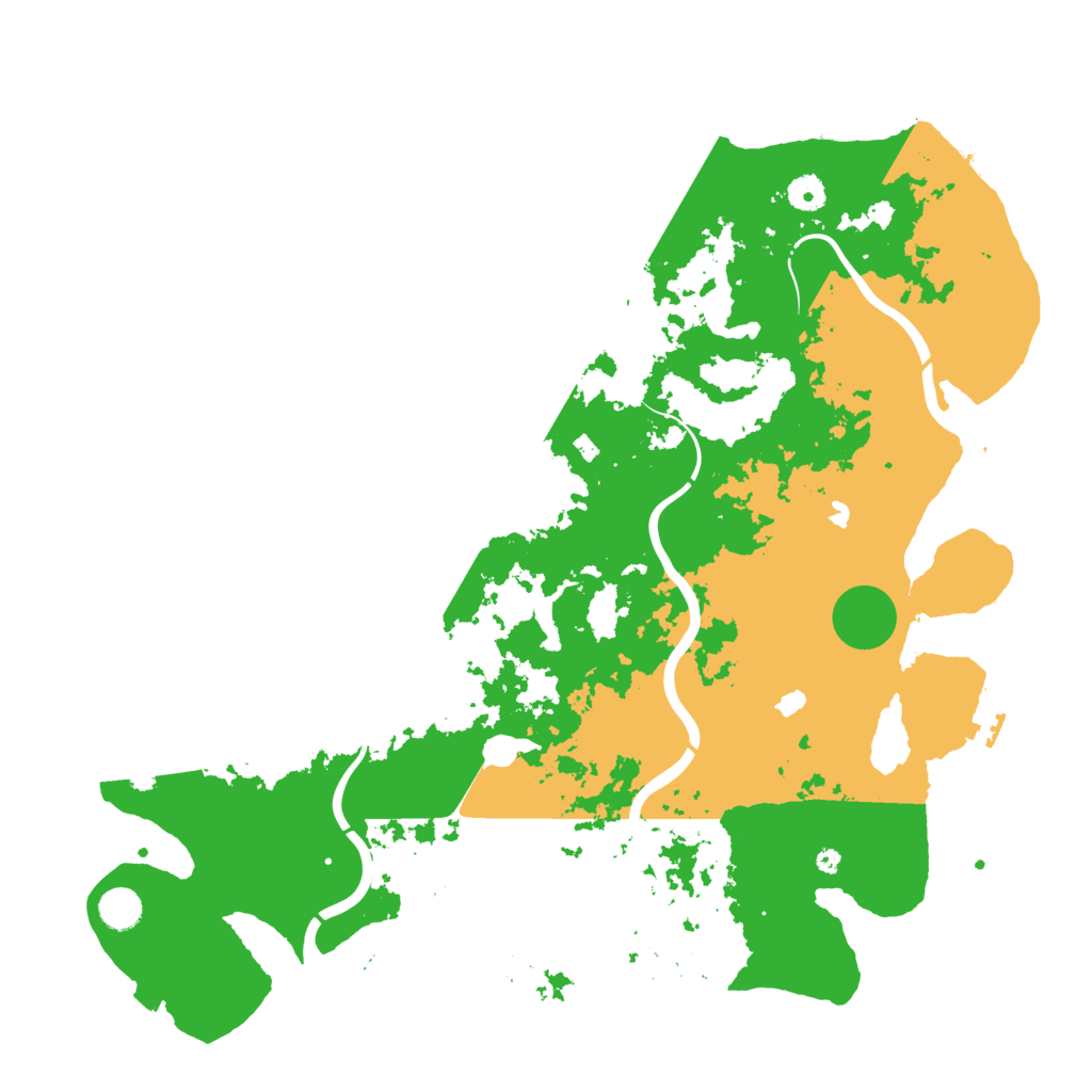 Biome Rust Map: Procedural Map, Size: 4500, Seed: 924373956