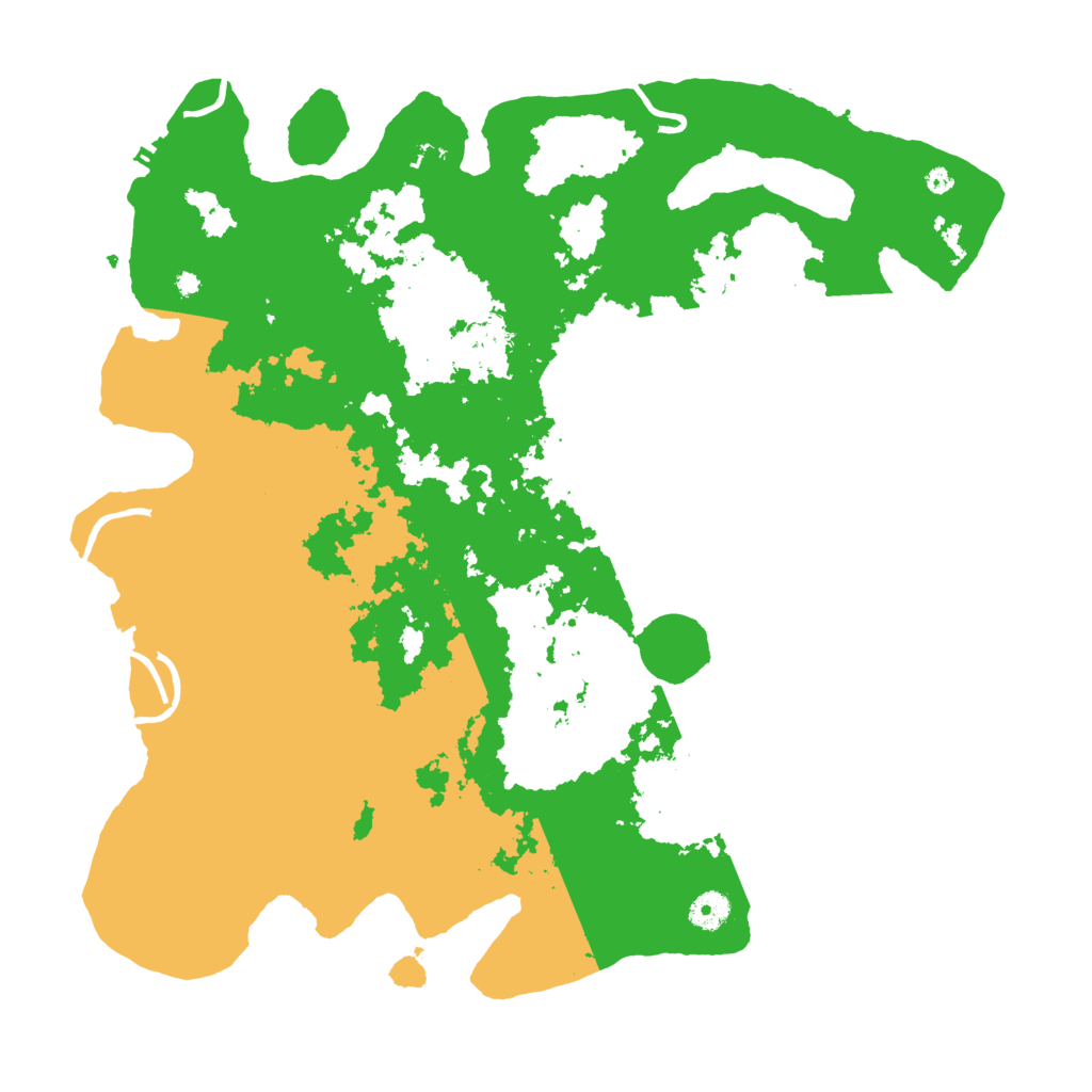 Biome Rust Map: Procedural Map, Size: 4250, Seed: 665942