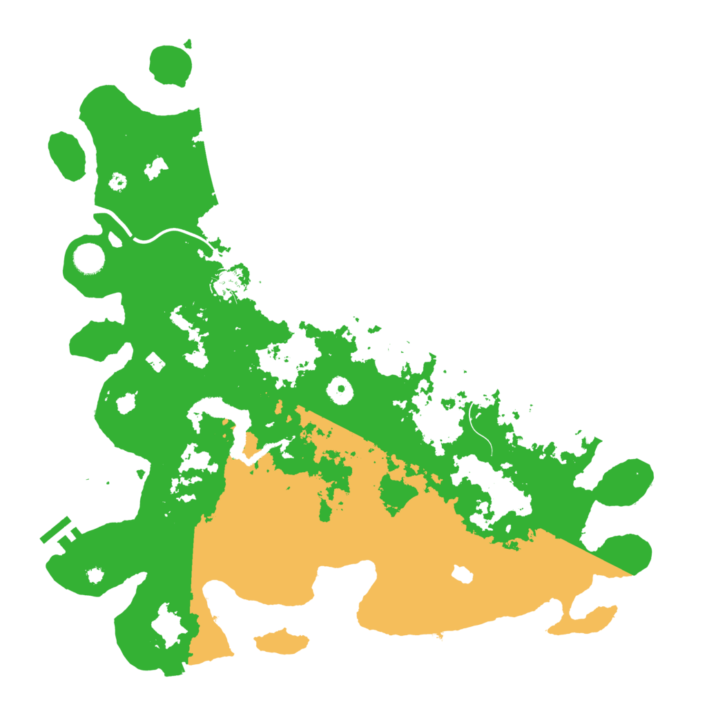 Biome Rust Map: Procedural Map, Size: 4000, Seed: 1323