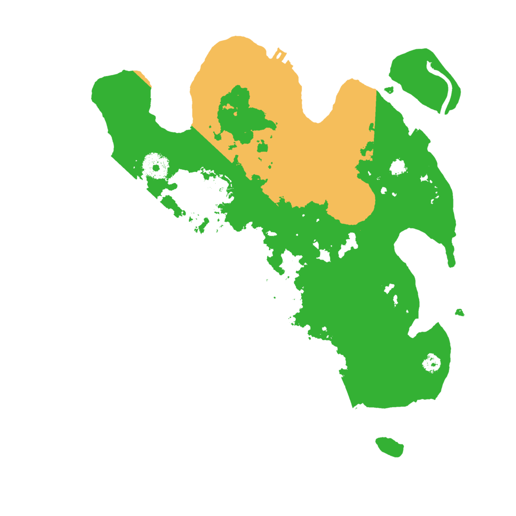 Biome Rust Map: Procedural Map, Size: 3000, Seed: 574448344