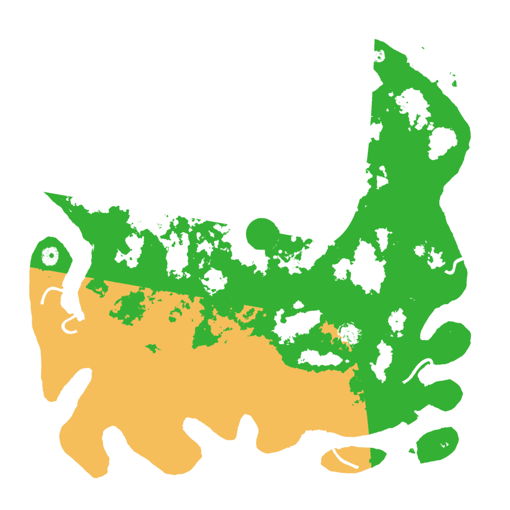 Biome Rust Map: Procedural Map, Size: 4250, Seed: 8997