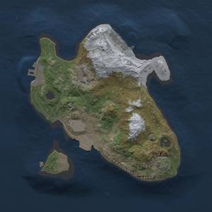 Thumbnail Rust Map: Procedural Map, Size: 2000, Seed: 1448509540, 6 Monuments