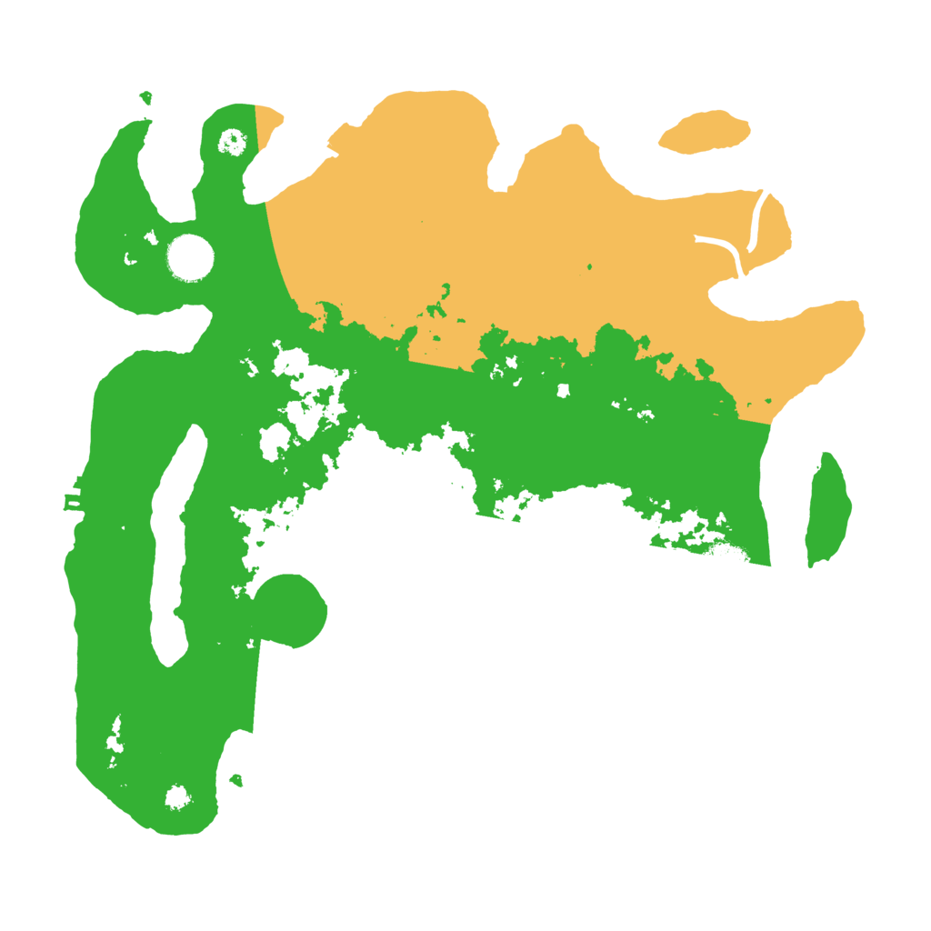 Biome Rust Map: Procedural Map, Size: 3500, Seed: 220237449