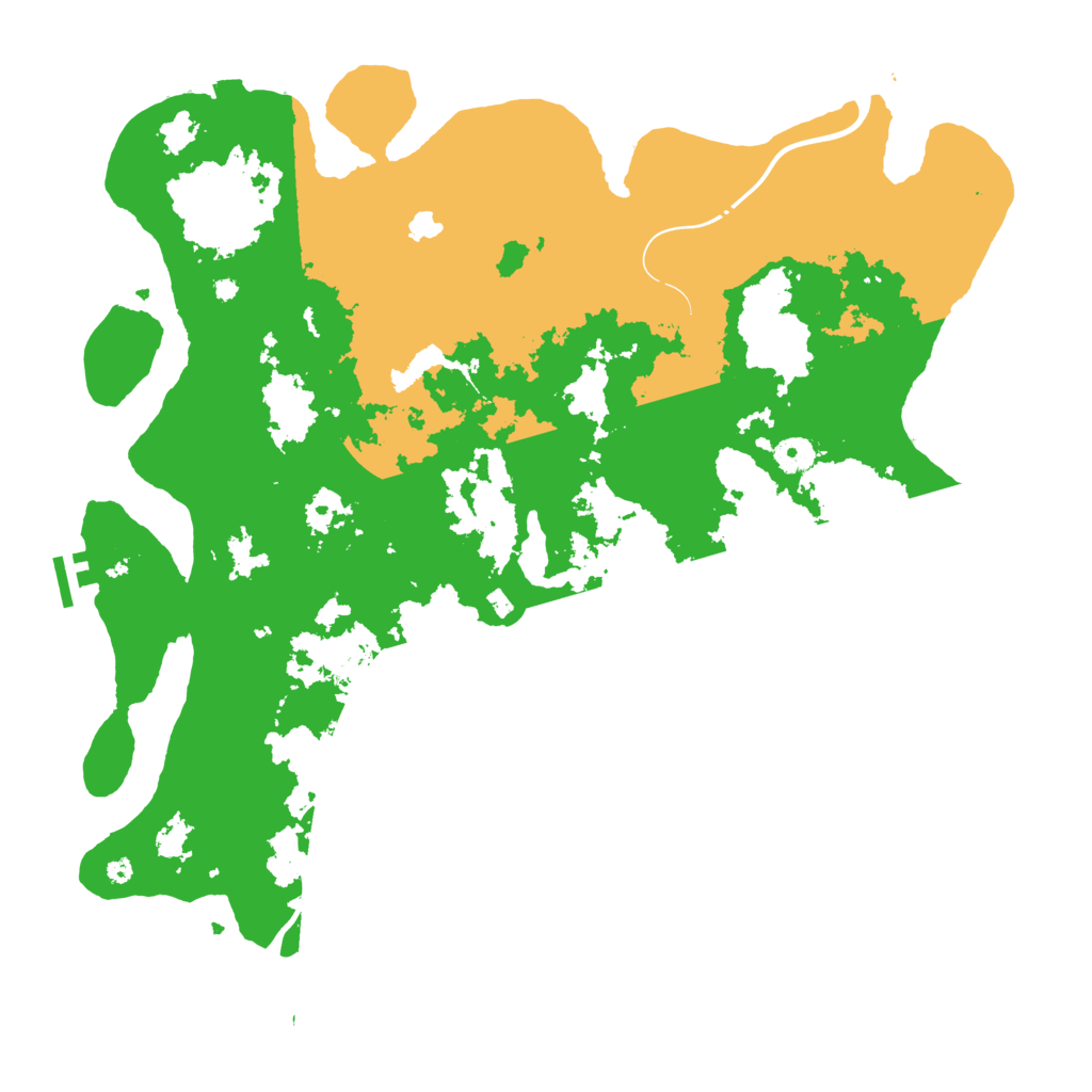 Biome Rust Map: Procedural Map, Size: 4300, Seed: 730249482