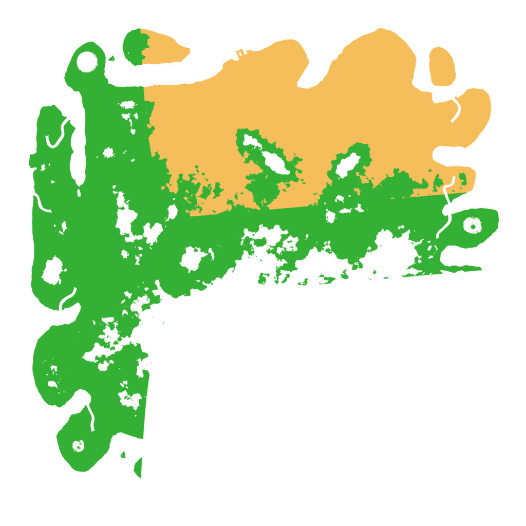 Biome Rust Map: Procedural Map, Size: 4500, Seed: 26493417