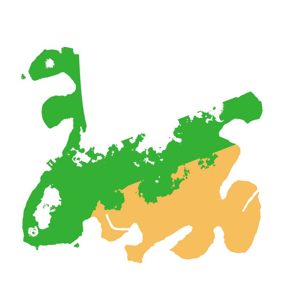 Biome Rust Map: Procedural Map, Size: 2900, Seed: 298332304