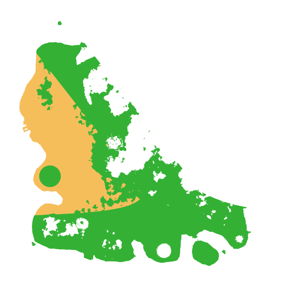 Biome Rust Map: Procedural Map, Size: 3600, Seed: 1317713974