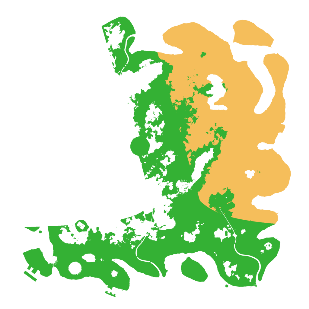 Biome Rust Map: Procedural Map, Size: 4250, Seed: 1719