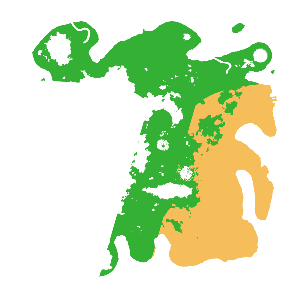 Biome Rust Map: Procedural Map, Size: 3850, Seed: 63208063