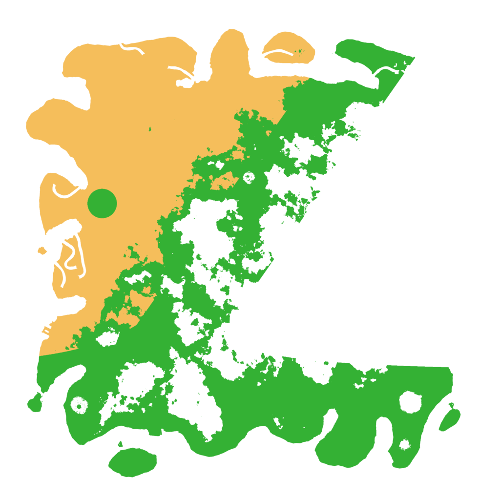 Biome Rust Map: Procedural Map, Size: 4500, Seed: 1732948911