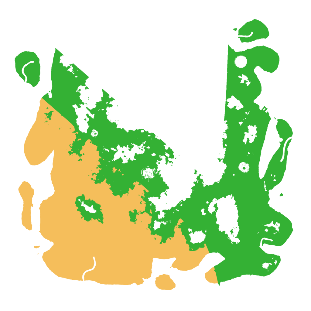 Biome Rust Map: Procedural Map, Size: 4500, Seed: 2134544057