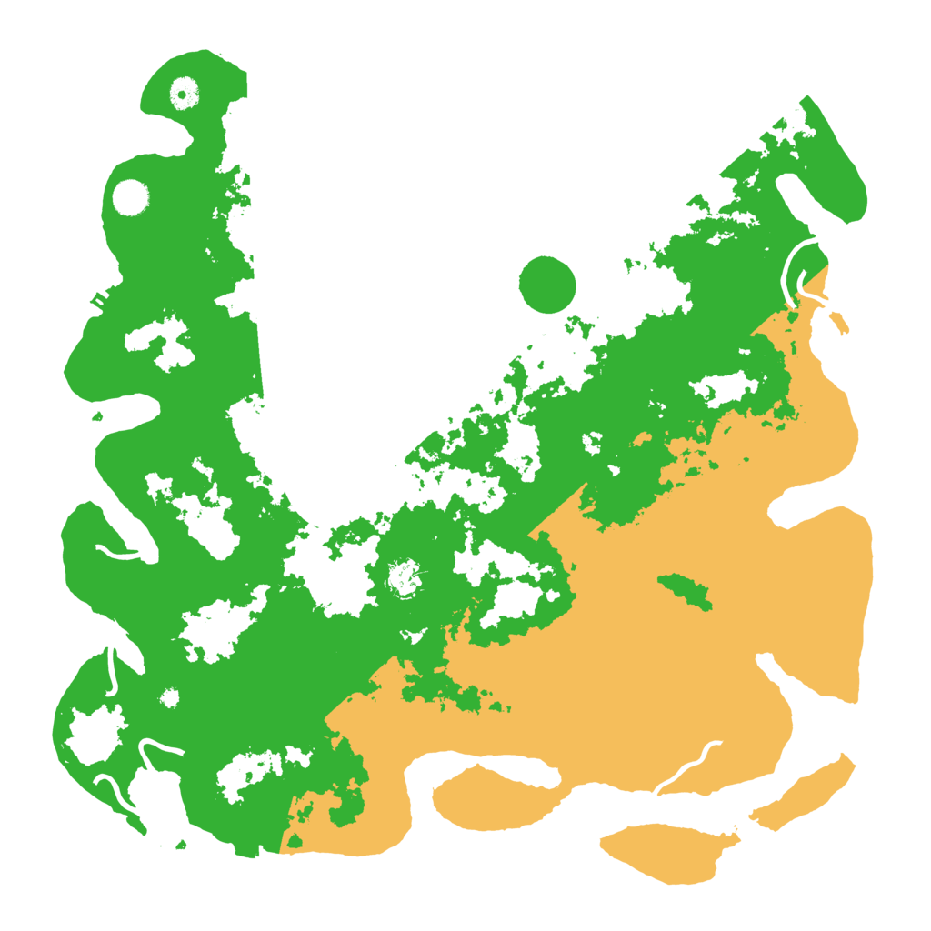 Biome Rust Map: Procedural Map, Size: 4500, Seed: 1967946541