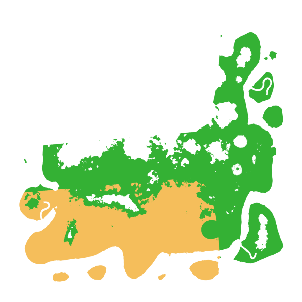 Biome Rust Map: Procedural Map, Size: 4250, Seed: 3072401