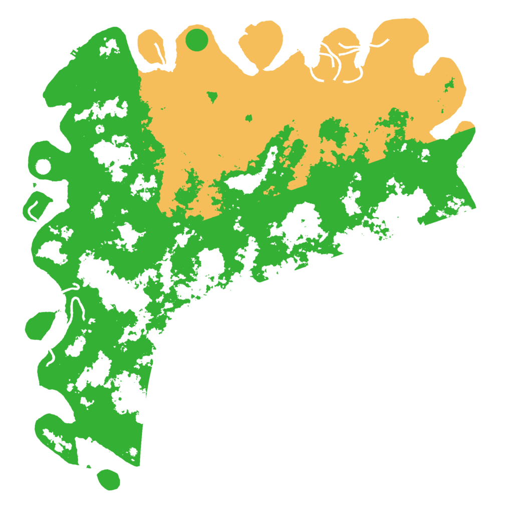 Biome Rust Map: Procedural Map, Size: 6000, Seed: 667508794