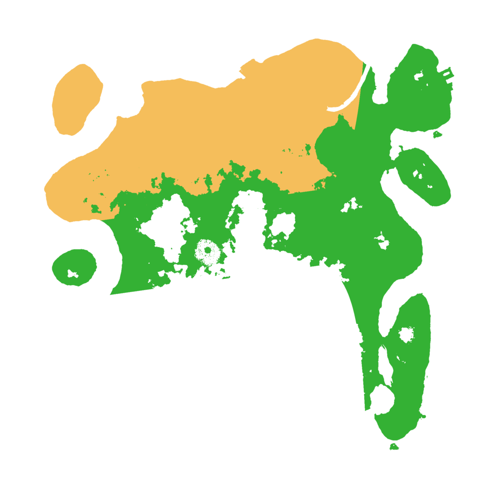 Biome Rust Map: Procedural Map, Size: 3000, Seed: 911260397