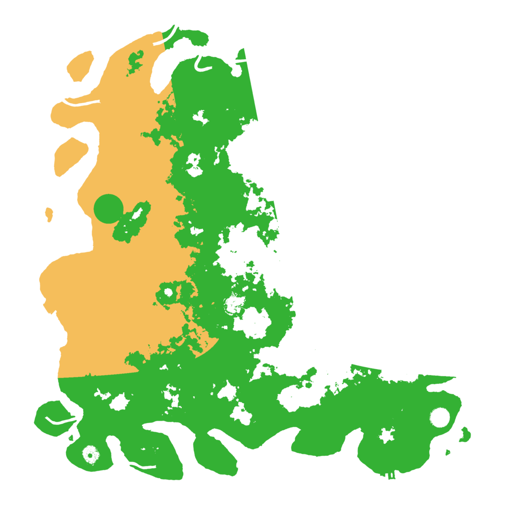 Biome Rust Map: Procedural Map, Size: 4600, Seed: 282100245