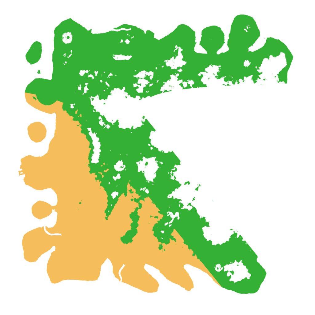 Biome Rust Map: Procedural Map, Size: 4300, Seed: 1991681895