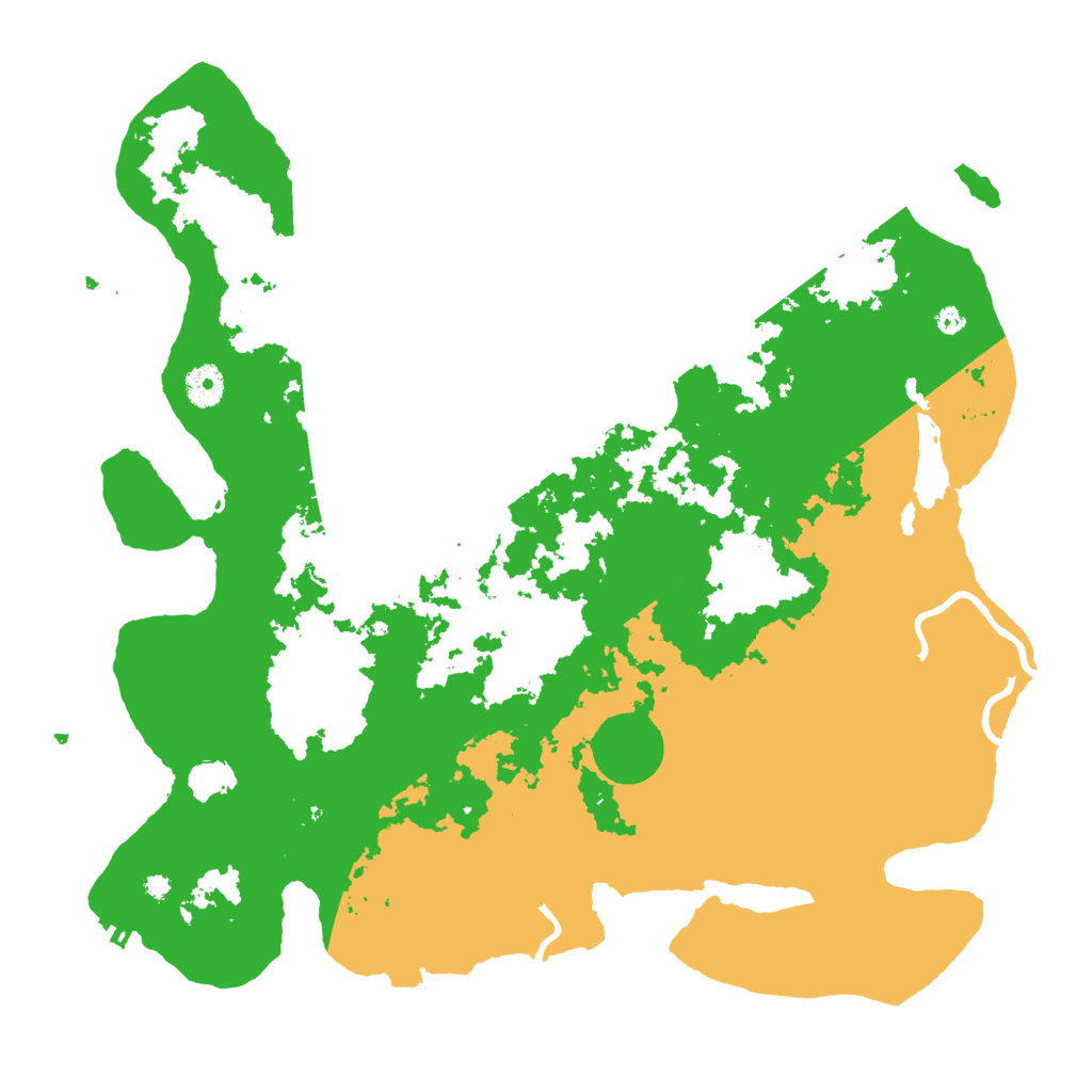 Biome Rust Map: Procedural Map, Size: 4050, Seed: 1786668503