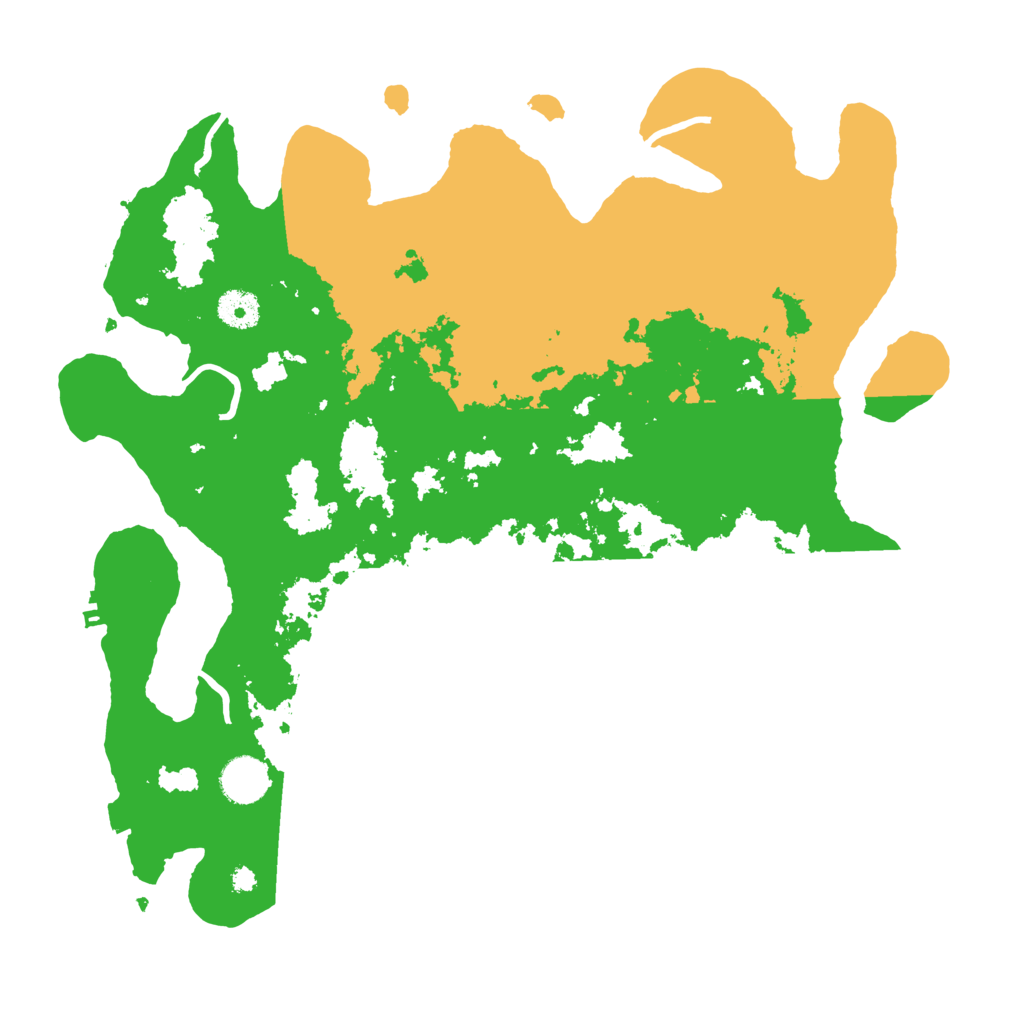 Biome Rust Map: Procedural Map, Size: 3800, Seed: 212