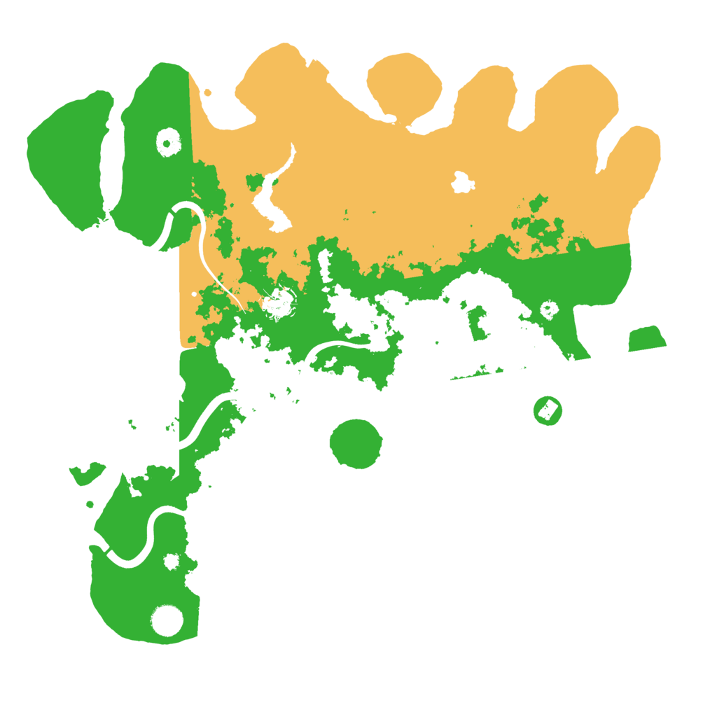 Biome Rust Map: Procedural Map, Size: 4000, Seed: 1643481942