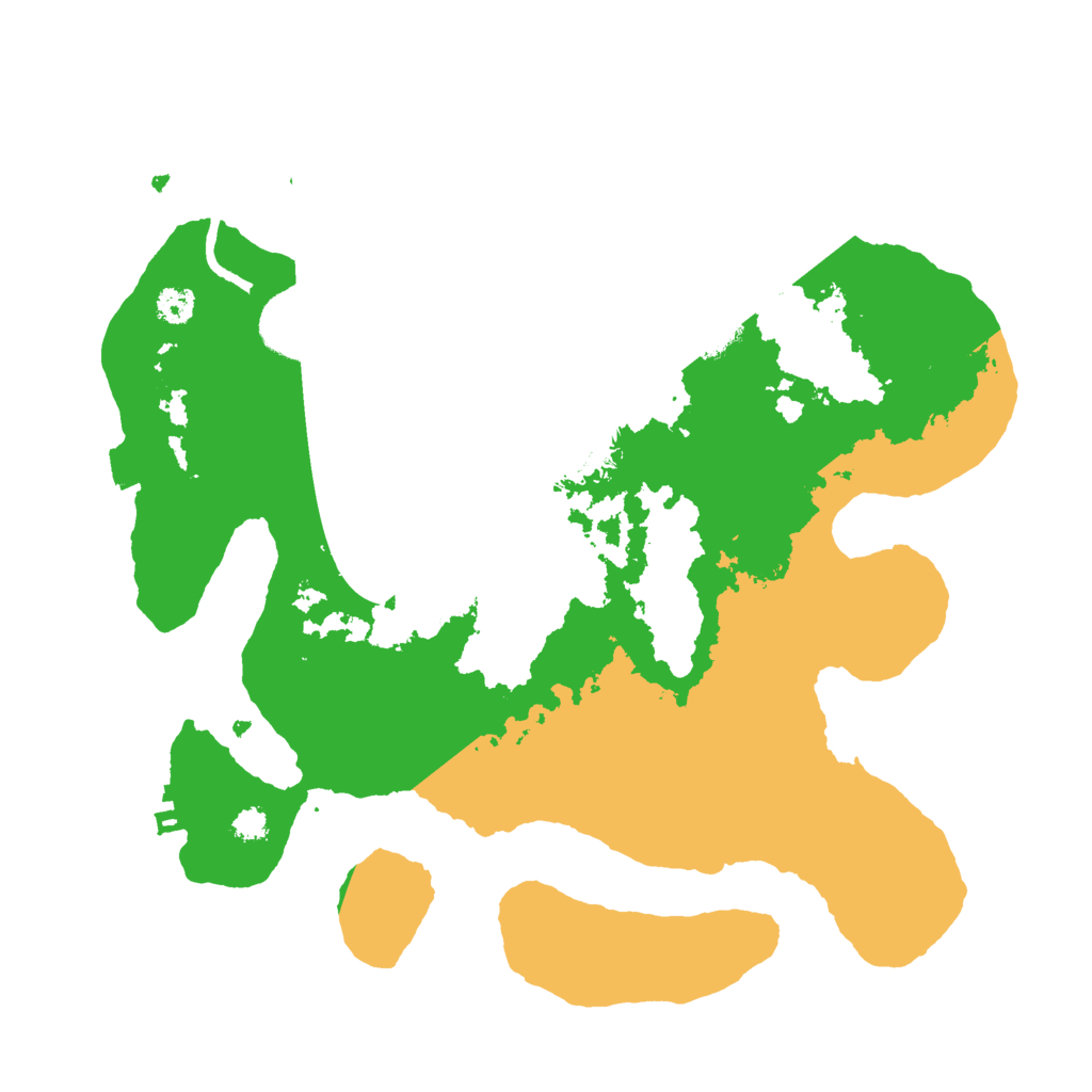 Biome Rust Map: Procedural Map, Size: 3000, Seed: 143589745