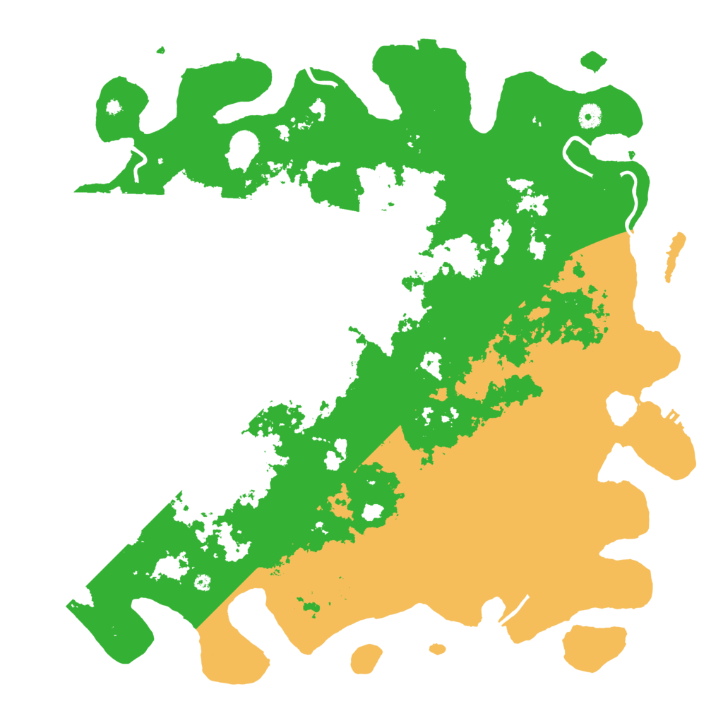 Biome Rust Map: Procedural Map, Size: 4500, Seed: 1572767410