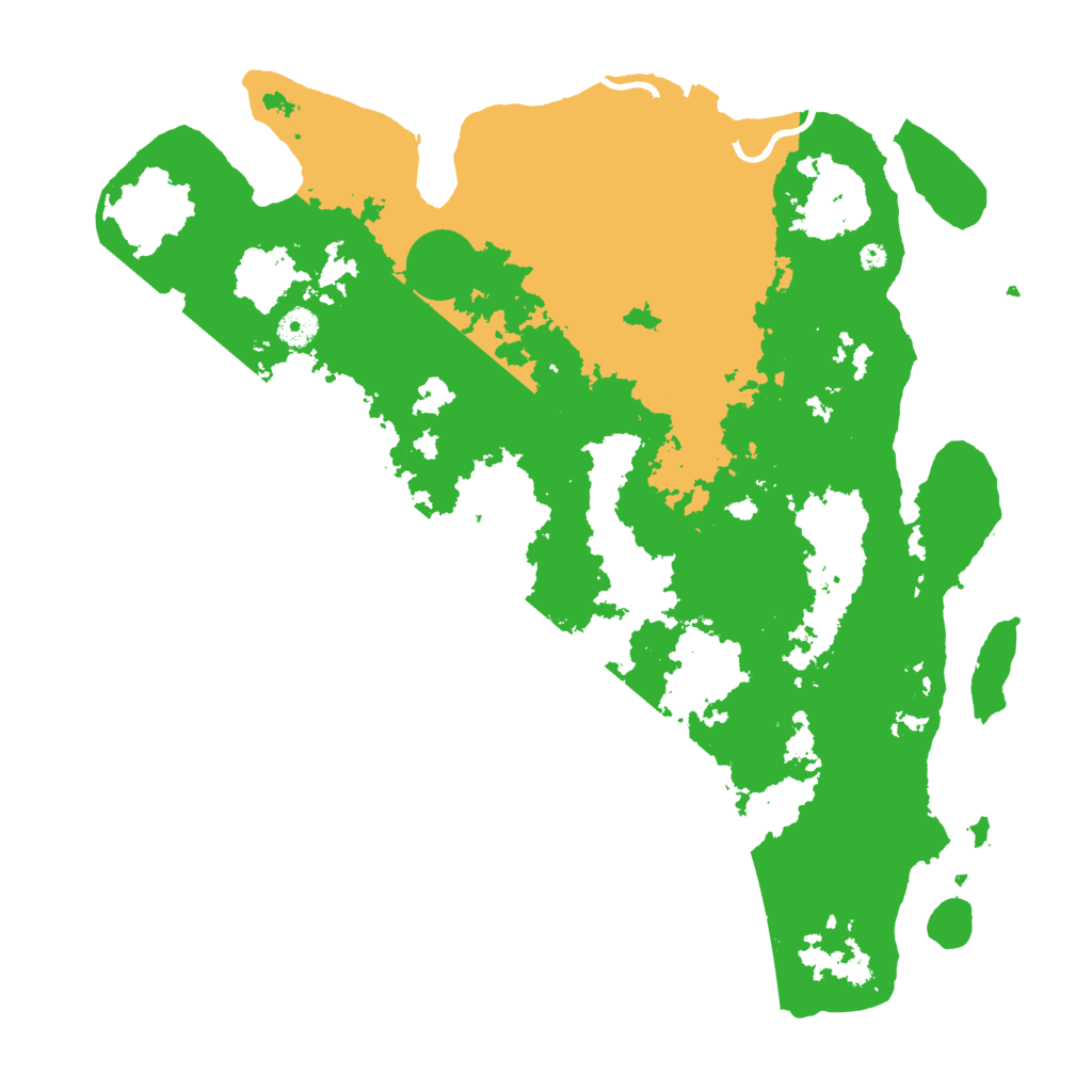 Biome Rust Map: Procedural Map, Size: 4242, Seed: 74349772