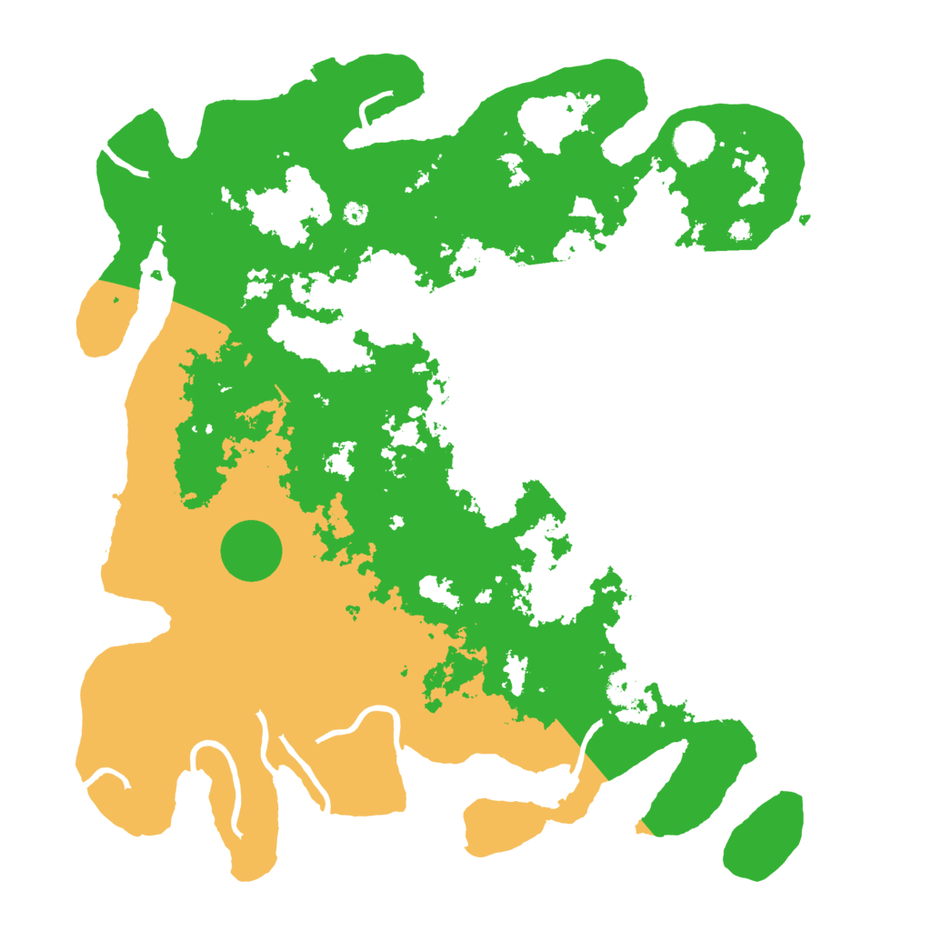 Biome Rust Map: Procedural Map, Size: 4000, Seed: 11359