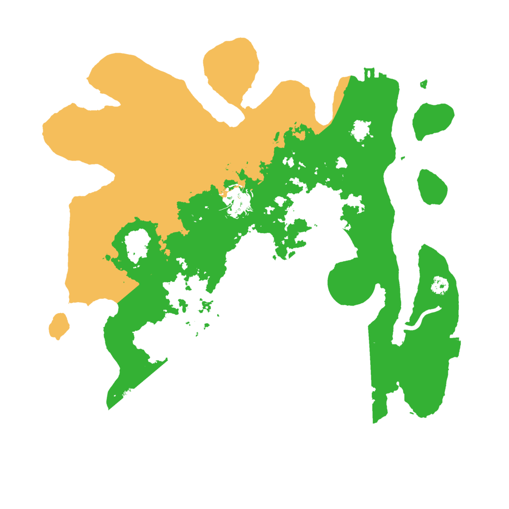 Biome Rust Map: Procedural Map, Size: 3000, Seed: 8137240