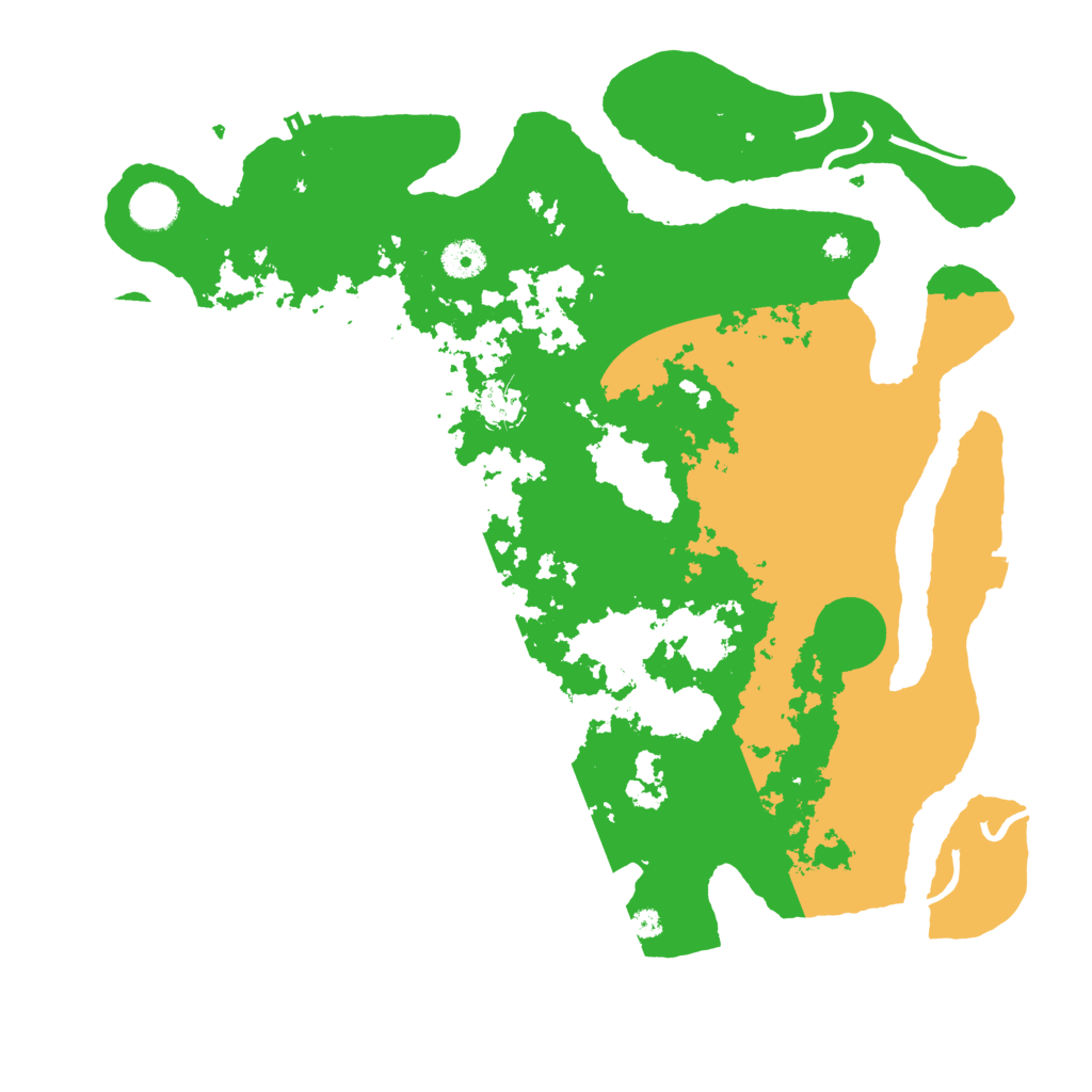 Biome Rust Map: Procedural Map, Size: 4000, Seed: 2147483642