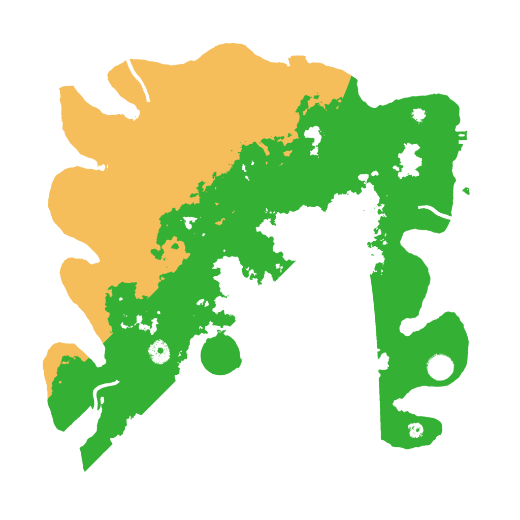 Biome Rust Map: Procedural Map, Size: 3500, Seed: 2012141789