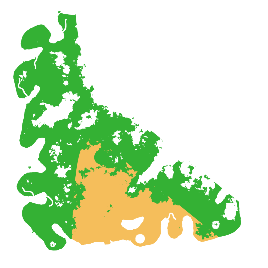 Biome Rust Map: Procedural Map, Size: 5000, Seed: 76561199