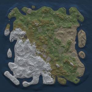 Thumbnail Rust Map: Procedural Map, Size: 4800, Seed: 1769249629, 18 Monuments
