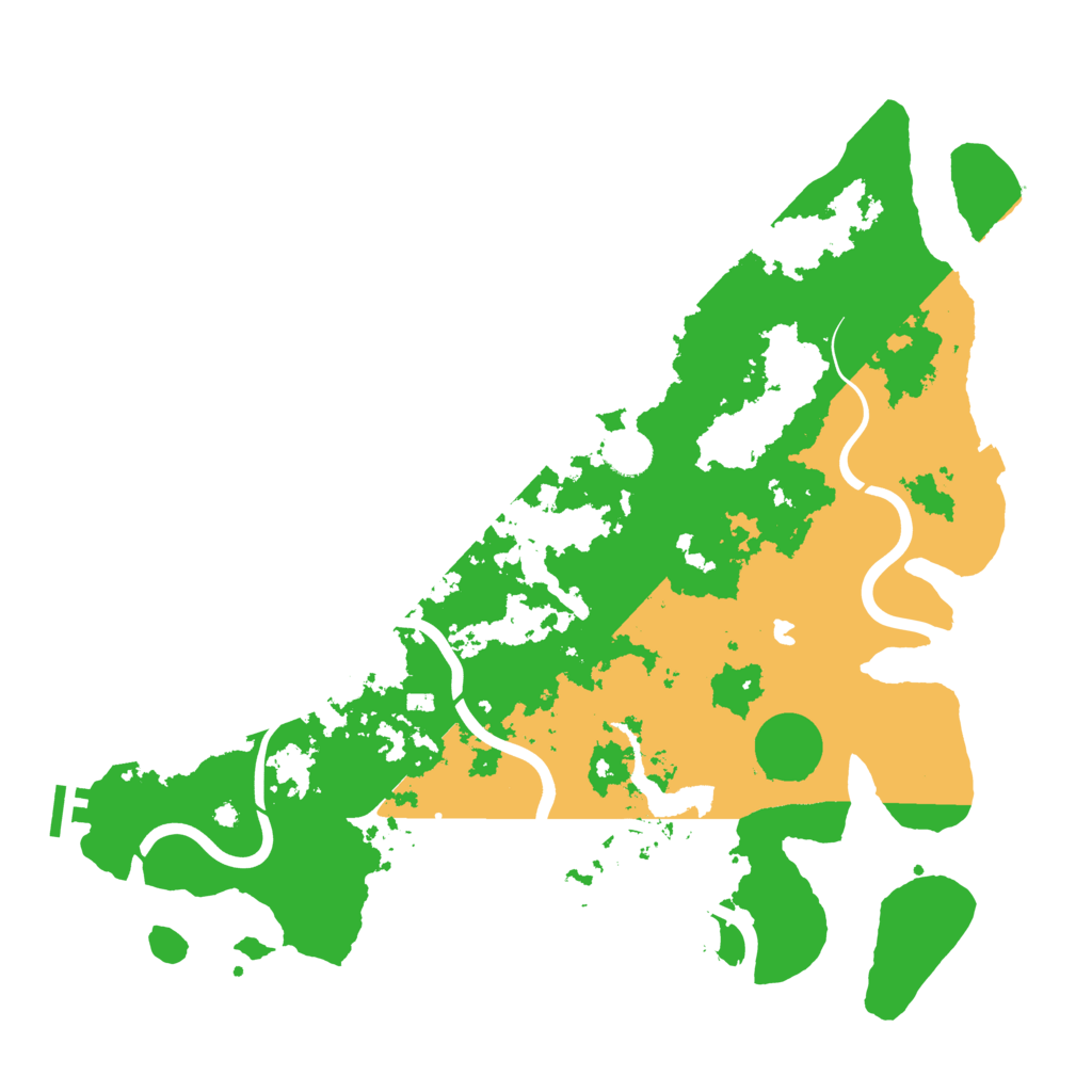 Biome Rust Map: Procedural Map, Size: 4250, Seed: 4565343
